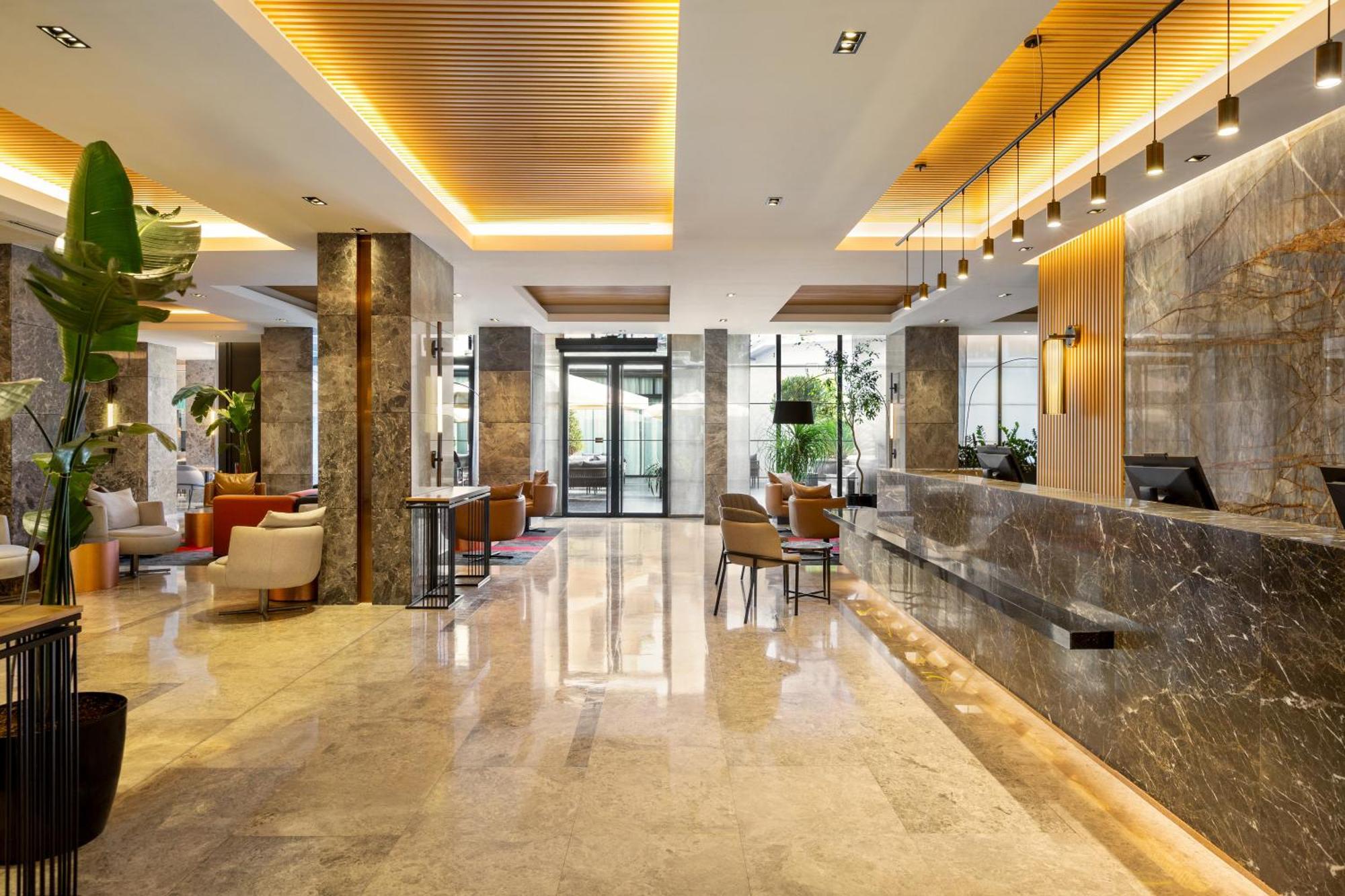 Ramada Plaza Sultanahmet Hotell Istanbul Exteriör bild Lobby